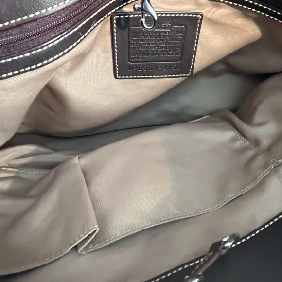 COACH Brown Hobo Bag with dust cover. - Picture 2 of 4